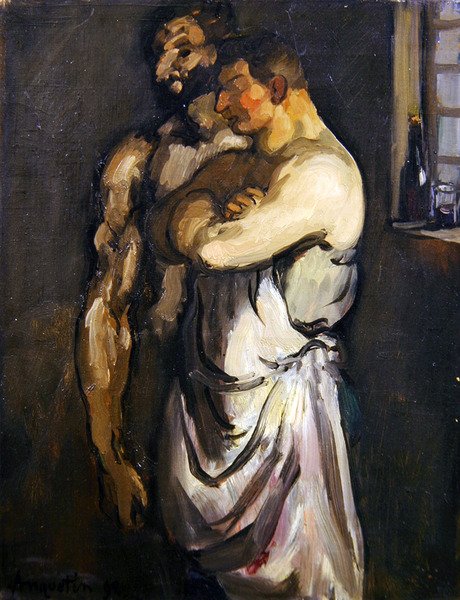Kasap Yardımcıları by Louis Anquetin