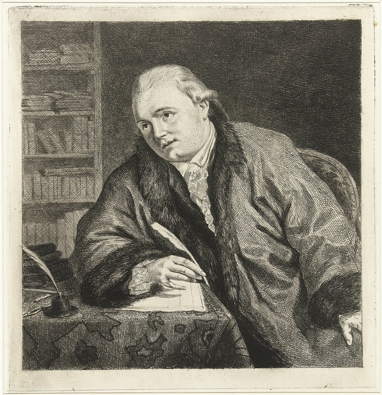 Besteci ve Etcher Johan Antoni Kauclitz Colizzi