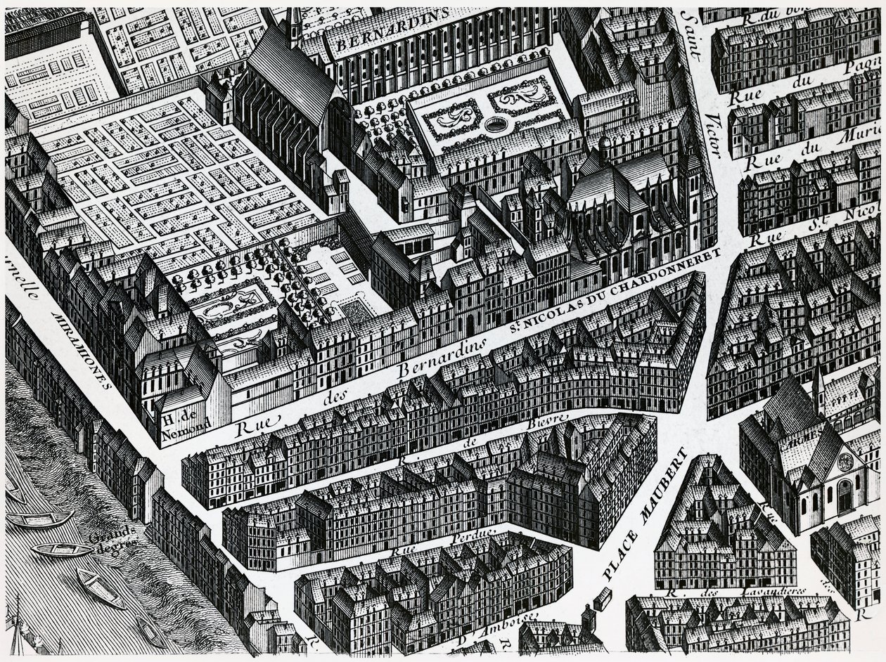 Paris Turgot Haritası by Louis Bretez