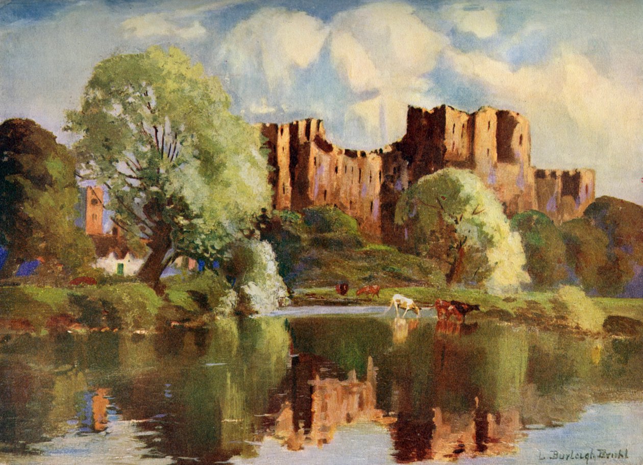 Ludlow Kalesi, Shropshire, 1924-1926. by Louis Burleigh Bruhl