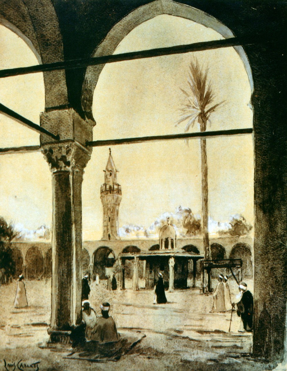 Cami, Kahire, Mısır, 1928 by Louis Cabanes