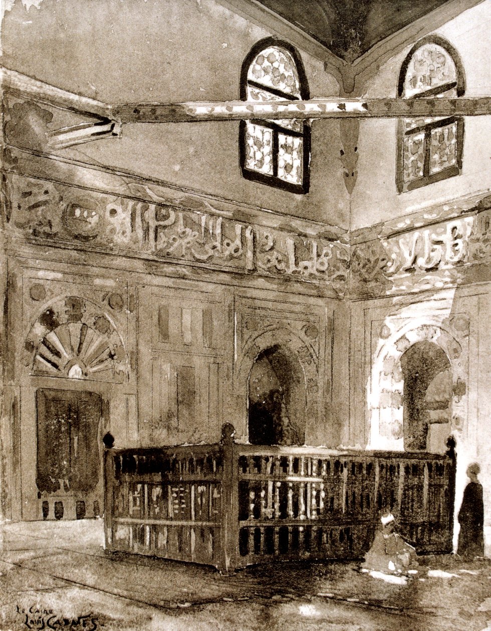 Camideki Mezar, Kahire, Mısır, 1928 by Louis Cabanes