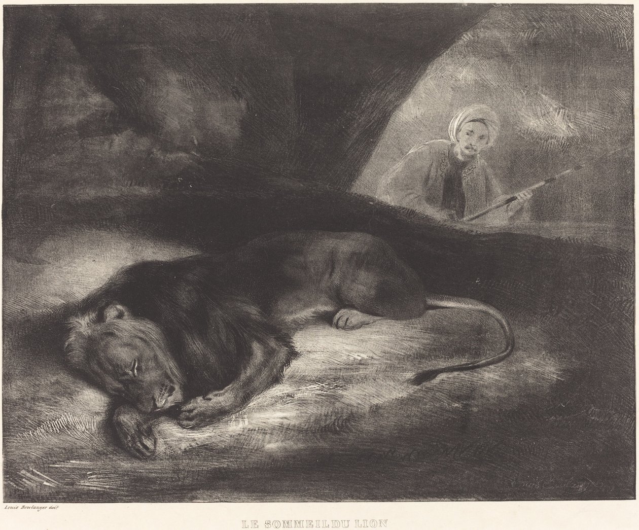 Aslan Uykusu by Louis Candide Boulanger
