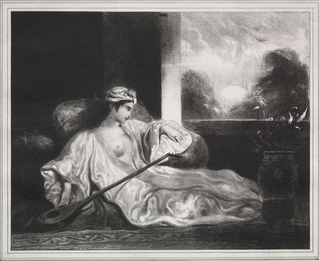 oryantalya by Louis Candide Boulanger