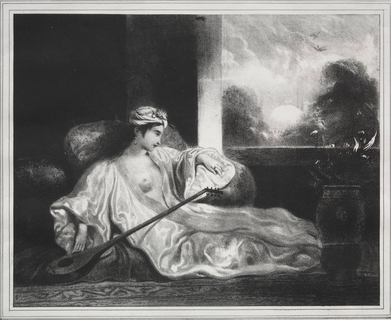 oryantalya. by Louis Candide Boulanger