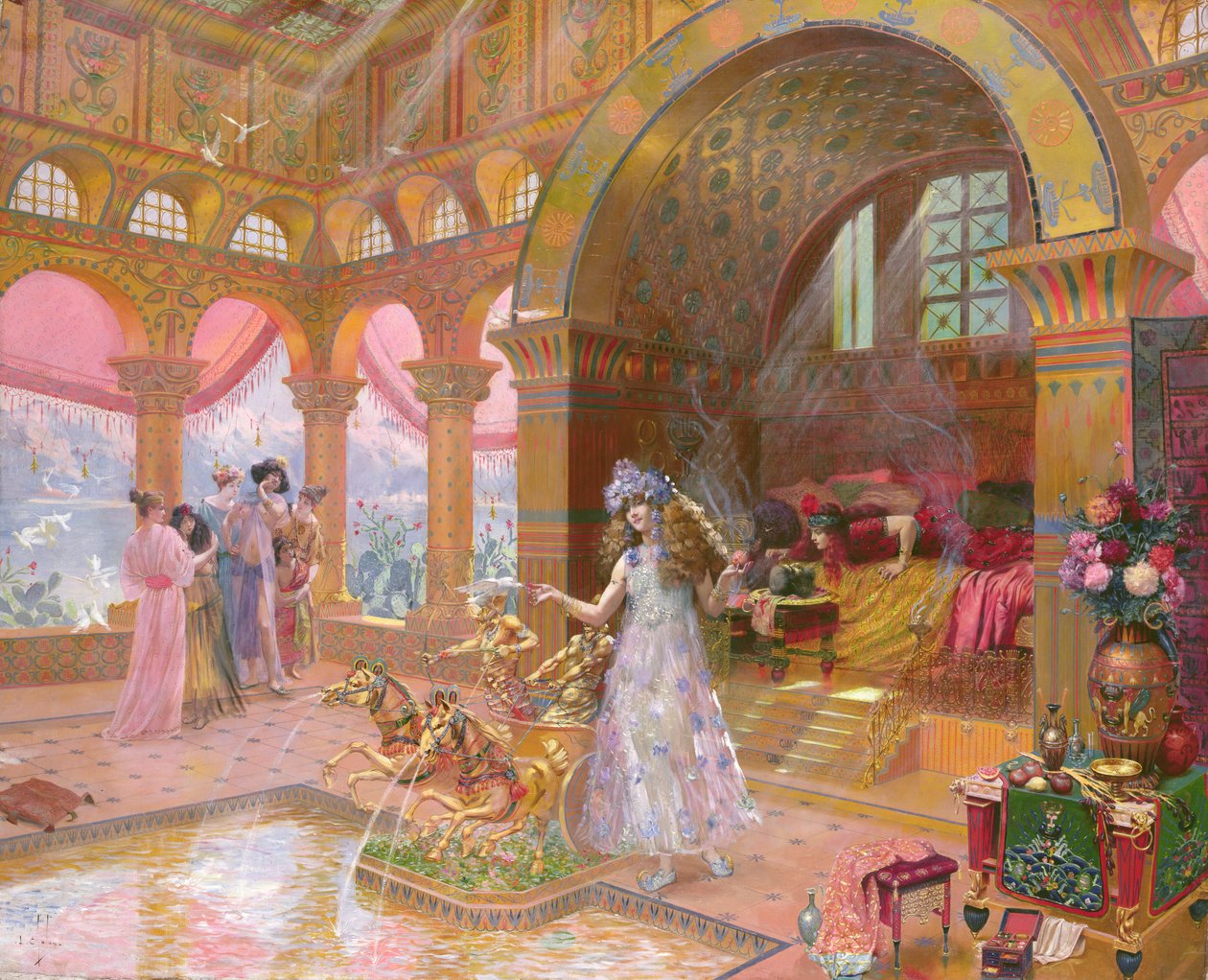 Dans de Salome by Louis Chalon
