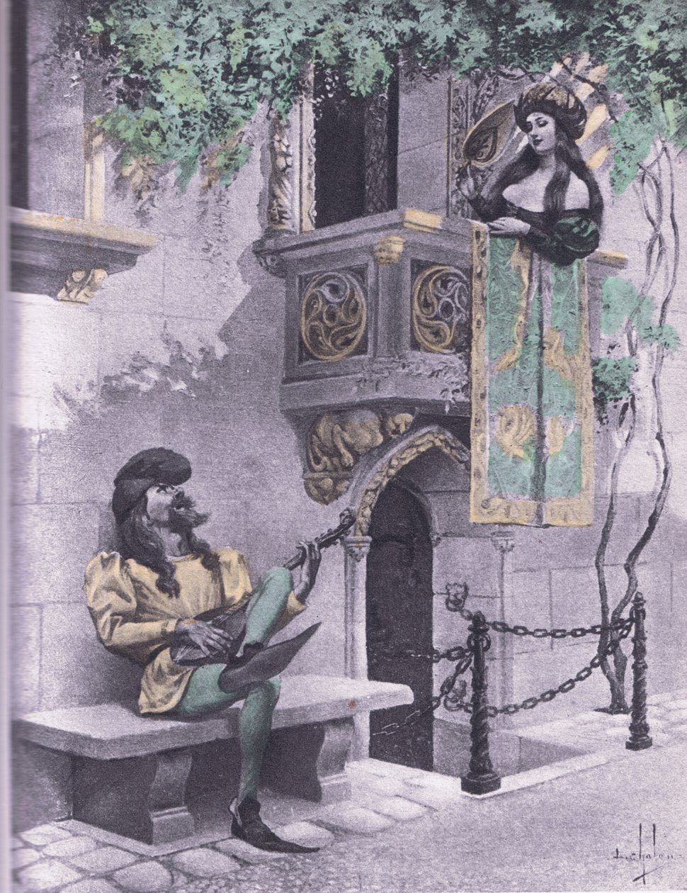 Aptal aşık, Boccaccio