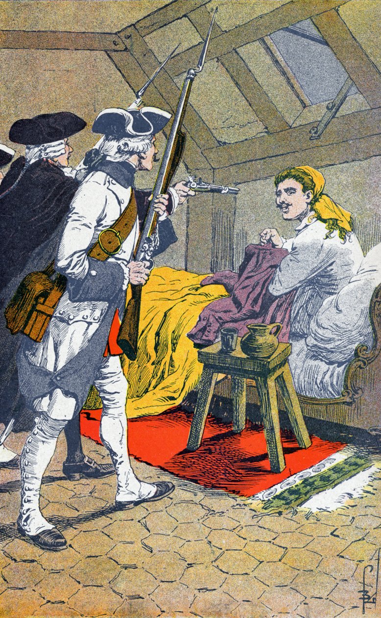 Kartuş Tutuklaması by Louis Charles Bombled