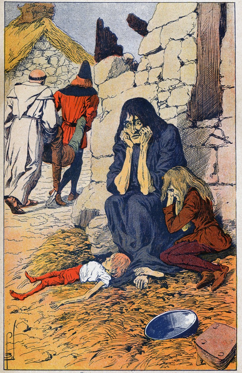 Kıtlık by Louis Charles Bombled