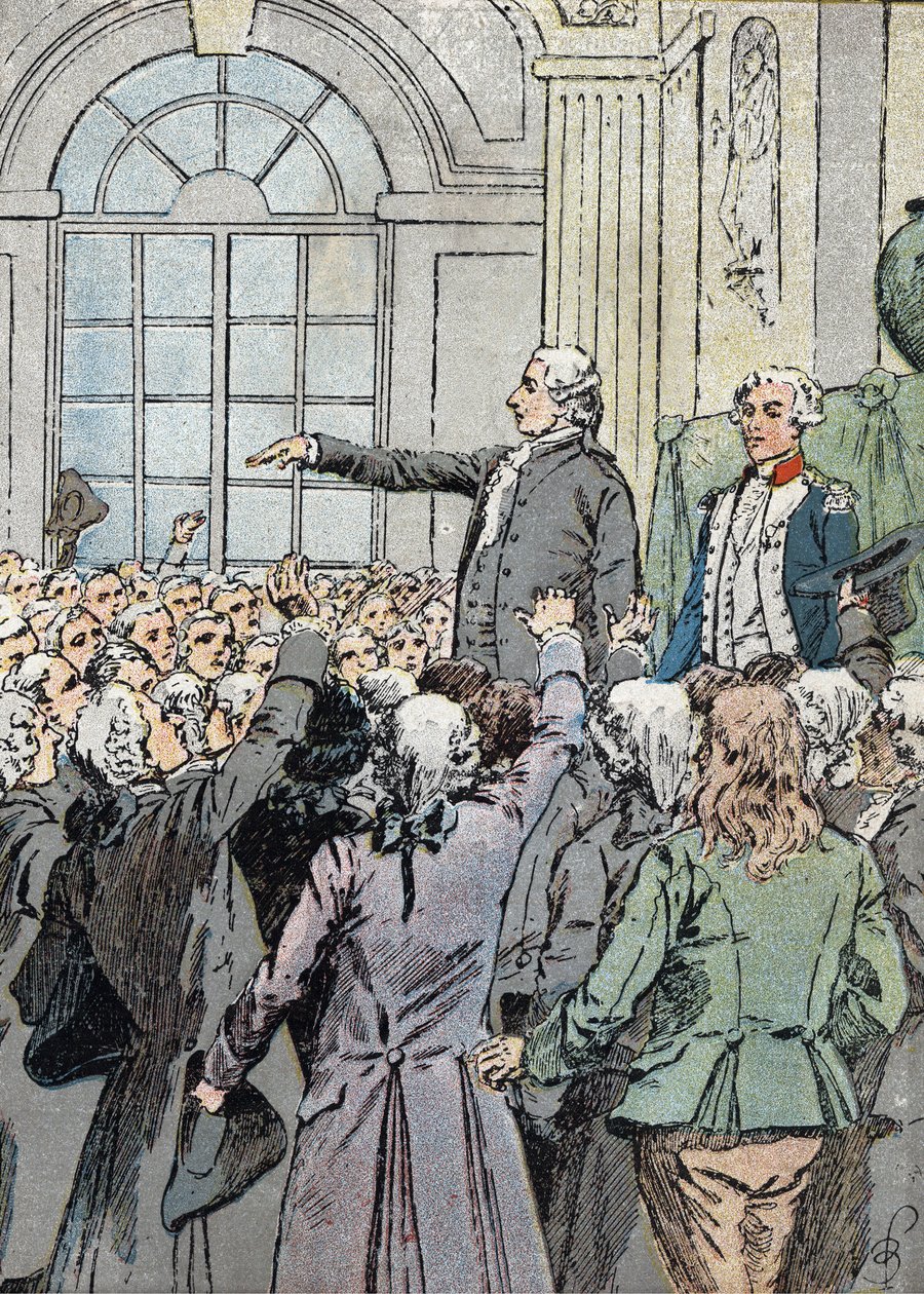 Fransız Devrimi: “” Milletvekili Jean Sylvain Bailly (1736-1793) 15/07/1789