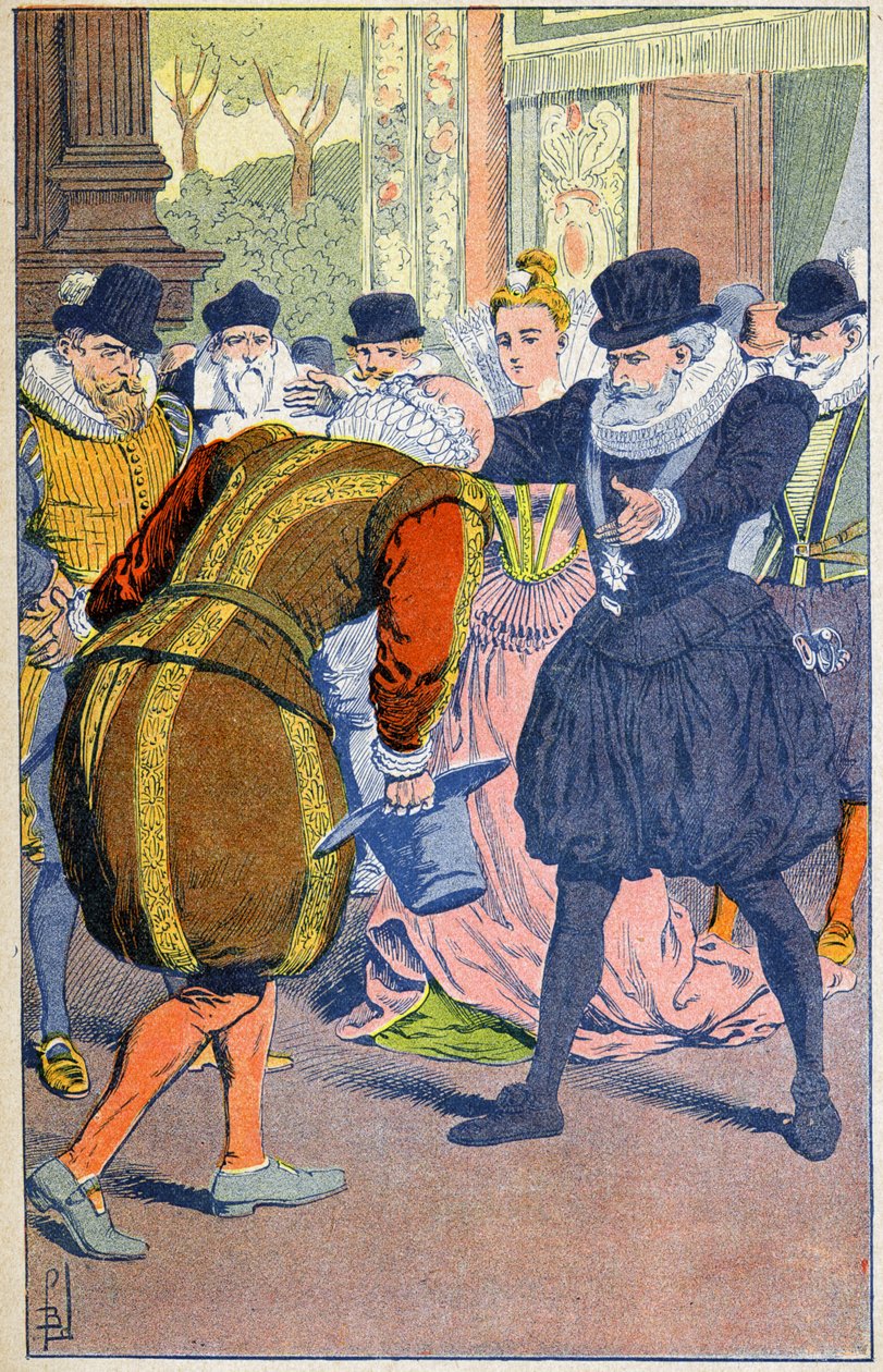 IV. Henri ve Sully by Louis Charles Bombled