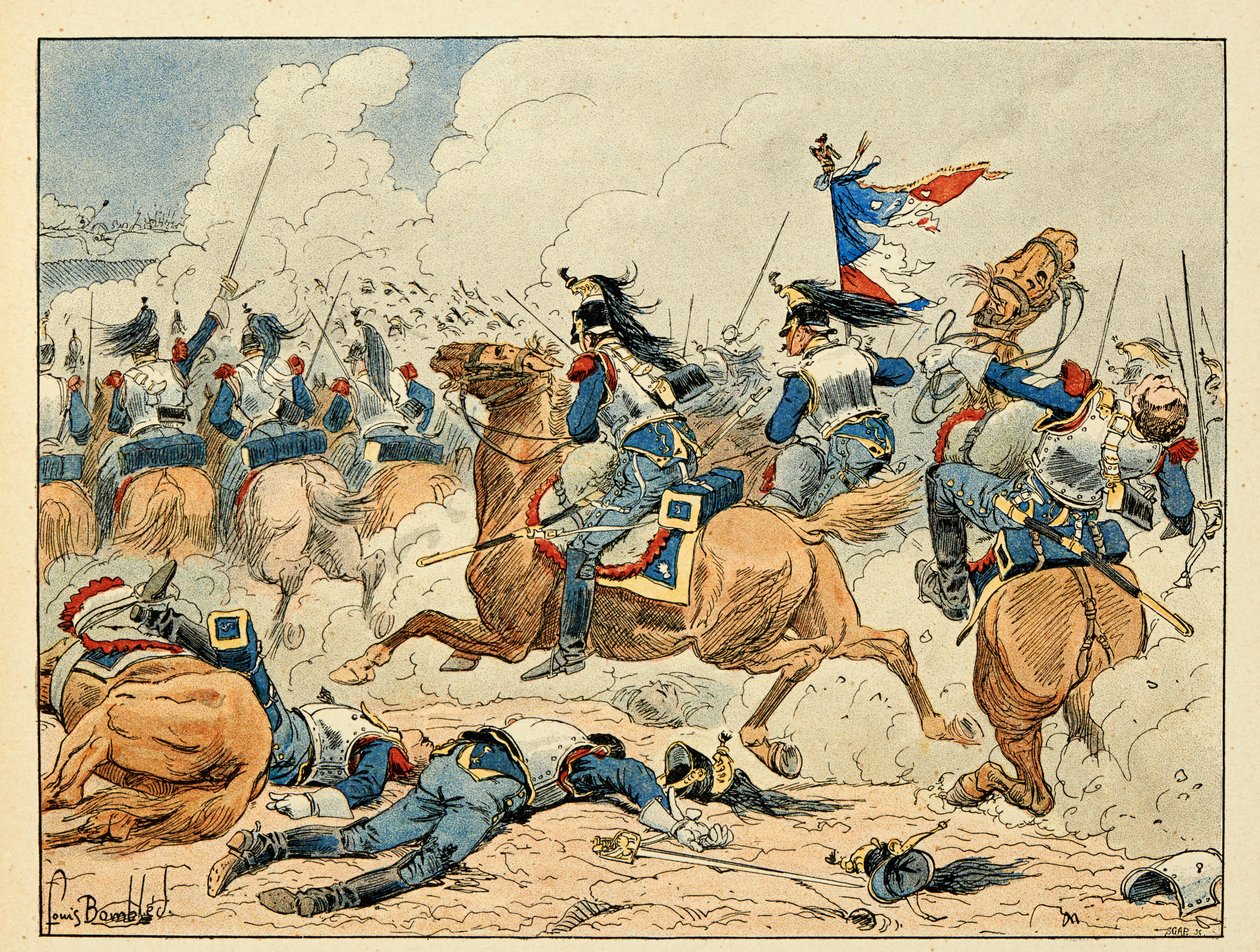 Illustration taken from the book “The heros of the century””, anecdotal recits by Dick de Lonlay and illustrated by Louis Bombled (1862-1927) by Louis Charles Bombled