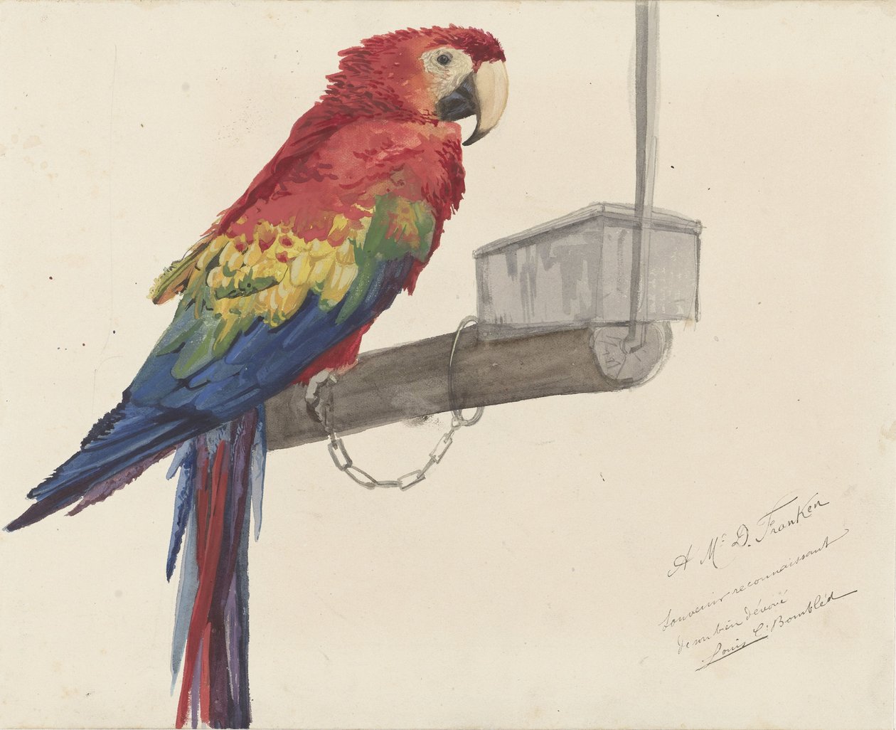 Papağan by Louis Charles Bombled