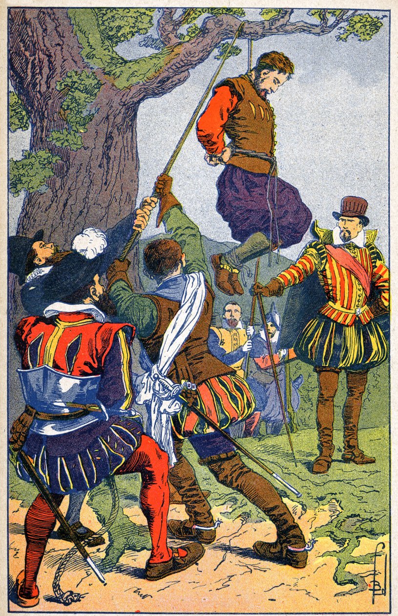 Blaise de Montluc yönetiminde Huguenotların bastırılması by Louis Charles Bombled