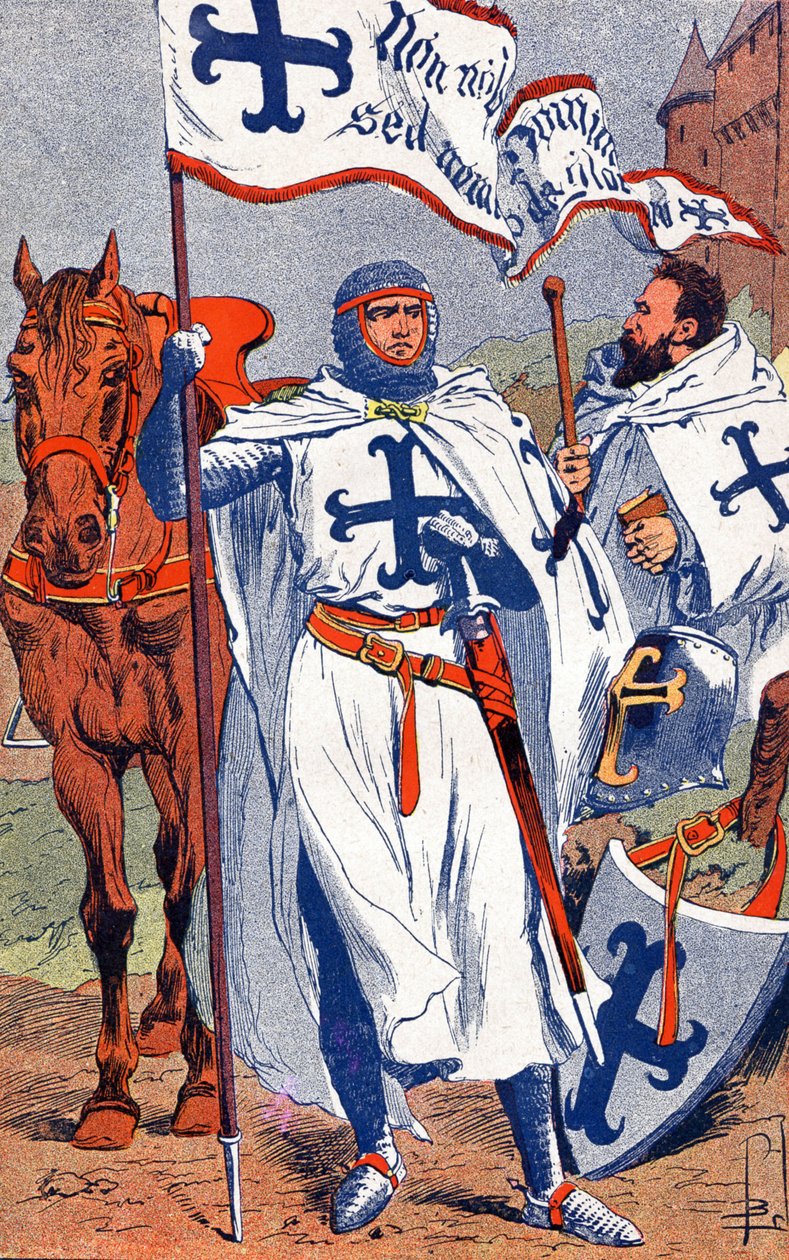 Tapınakçılar by Louis Charles Bombled