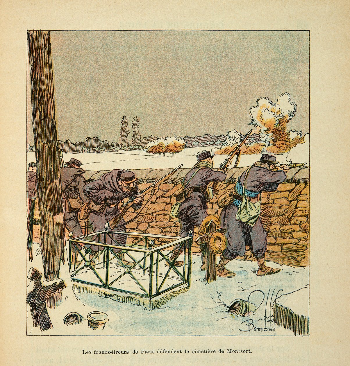 Louis Bombled (1862-1927) (Fransız-Alman Savaşı; 1870 -1871 seferi) tarafından resmedilen Grenest olarak bilinen Eugene Sergent