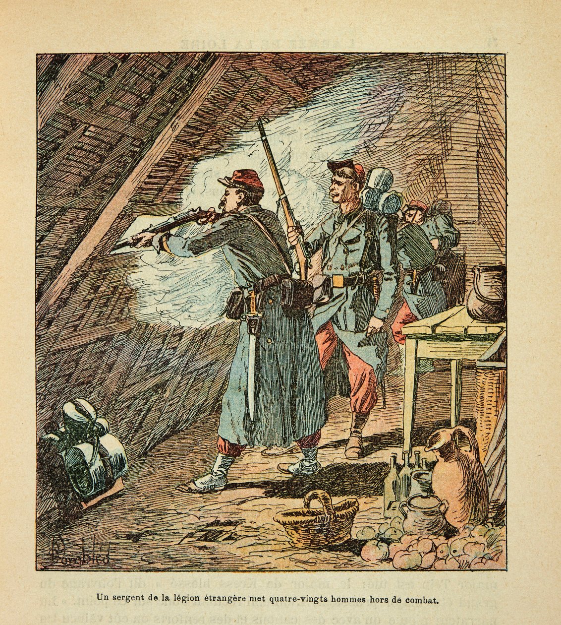 Louis Bombled (1862-1927) tarafından resmedilen, Grenest olarak bilinen Eugene Sergent tarafından Loire Armee (Fransız-Alman Savaşı; 1870 -1871 seferi): 11 Ekim'de Orleans Savaşı by Louis Charles Bombled
