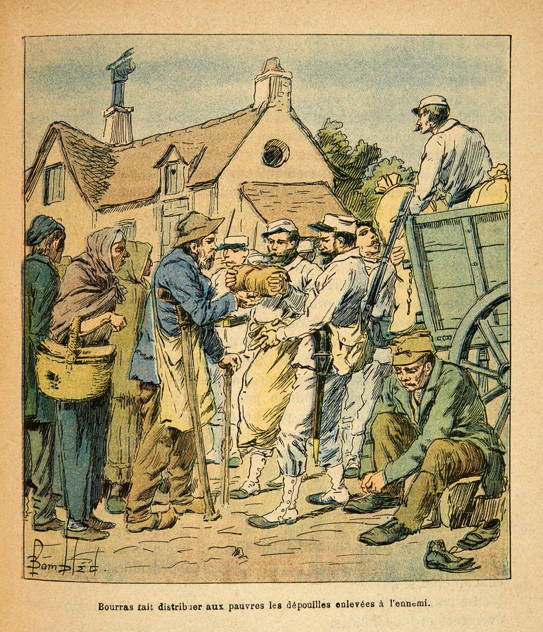 Louis Bombled (1862-1927) tarafından resmedilen Grenest olarak bilinen Eugene Çavuş