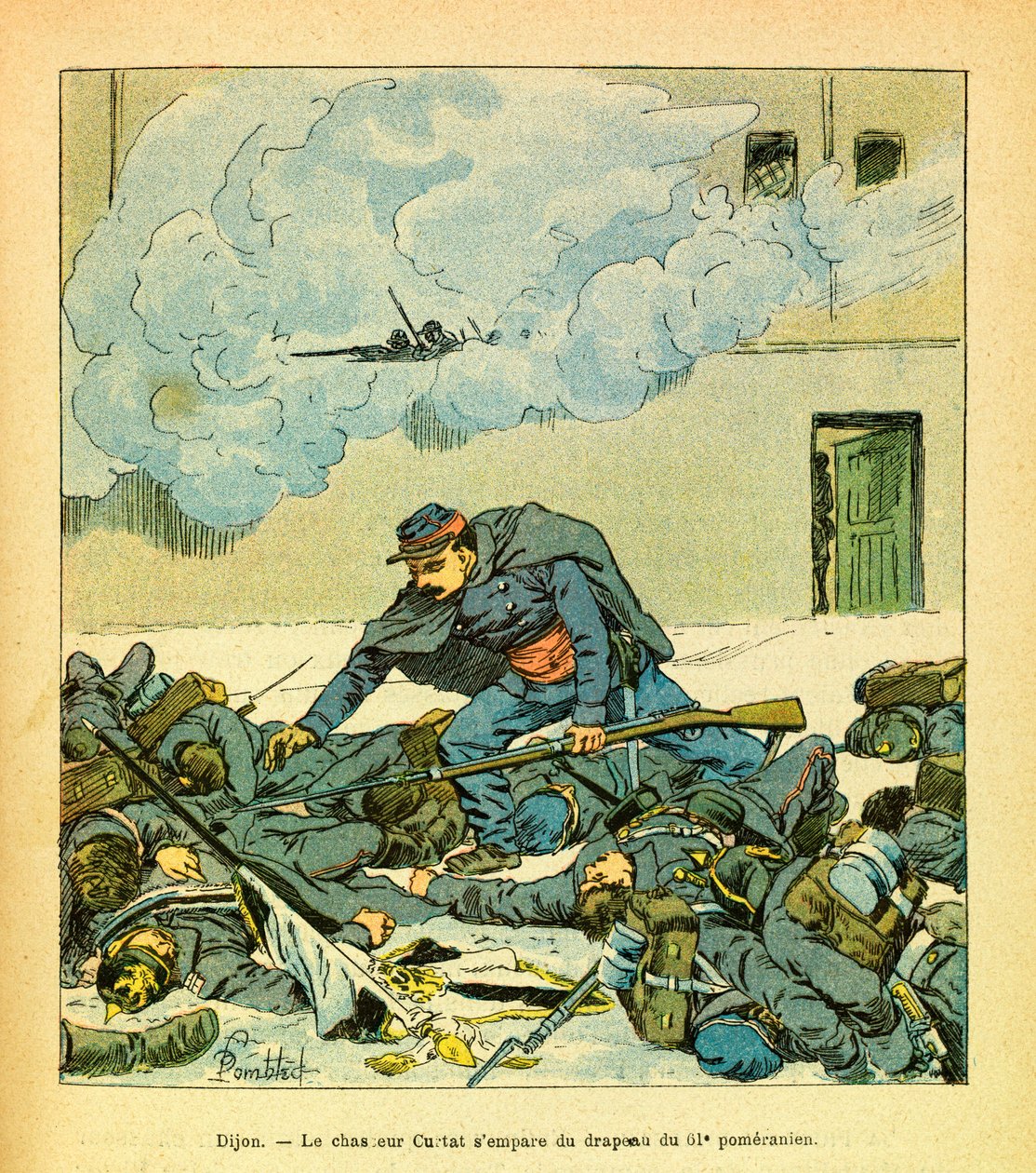 Louis Bombled (1862-1927) tarafından resmedilen Grenest olarak bilinen Eugene Çavuş