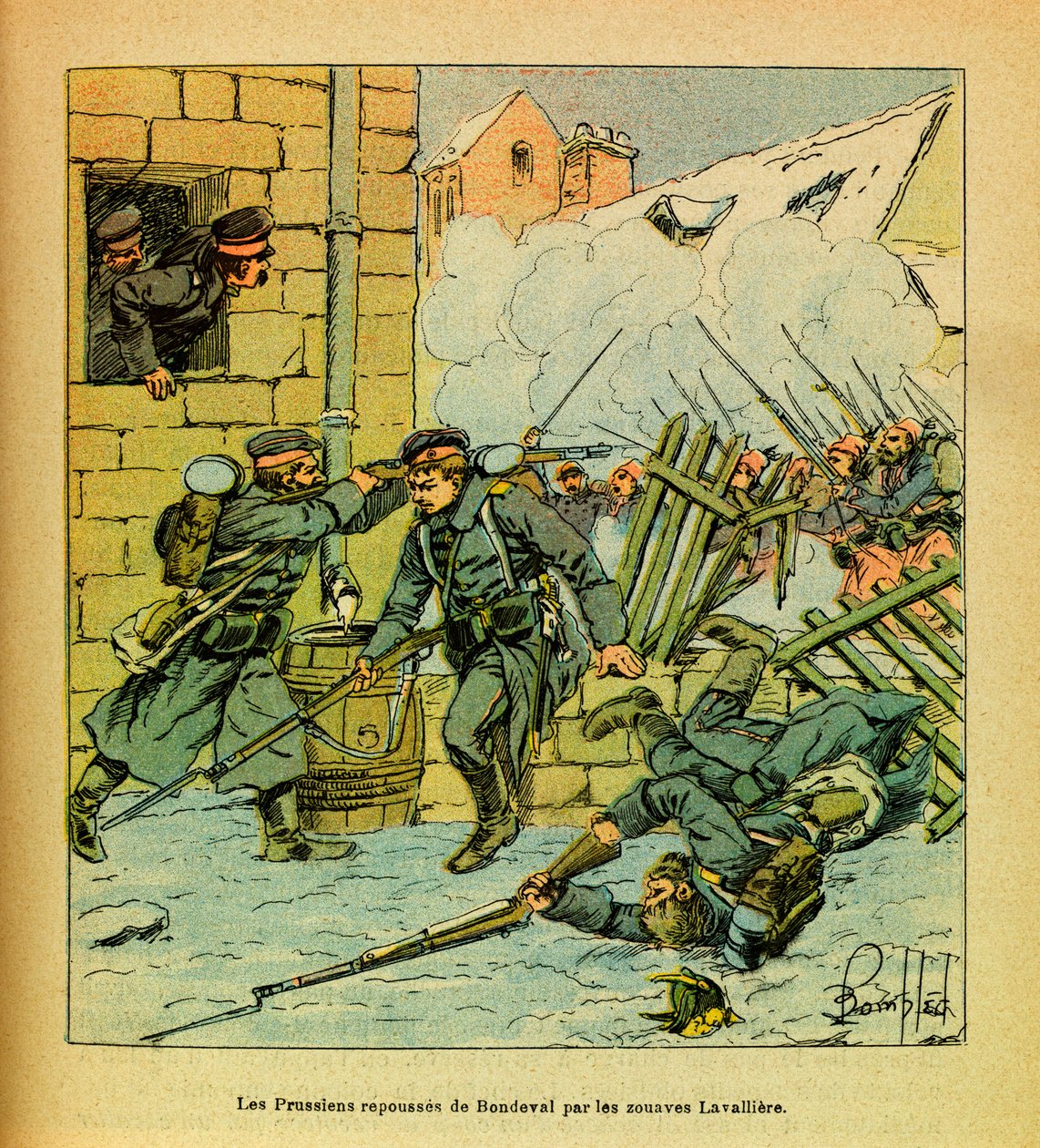 Louis Bombled (1862-1927) tarafından resmedilen Grenest olarak bilinen Eugene Çavuş