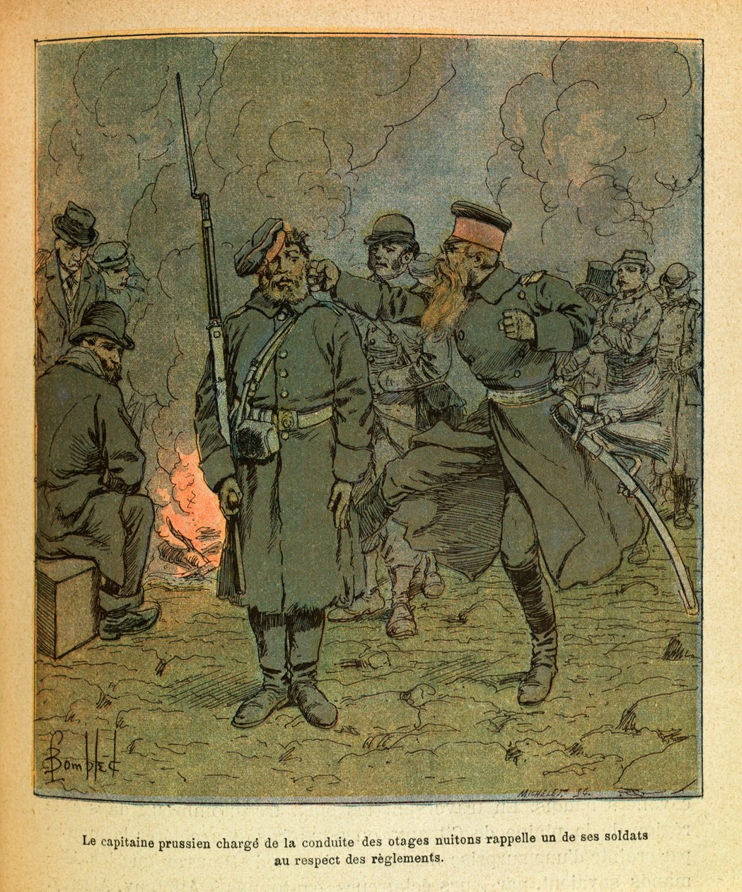 Louis Bombled (1862-1927) tarafından resmedilen Grenest olarak bilinen Eugene Çavuş