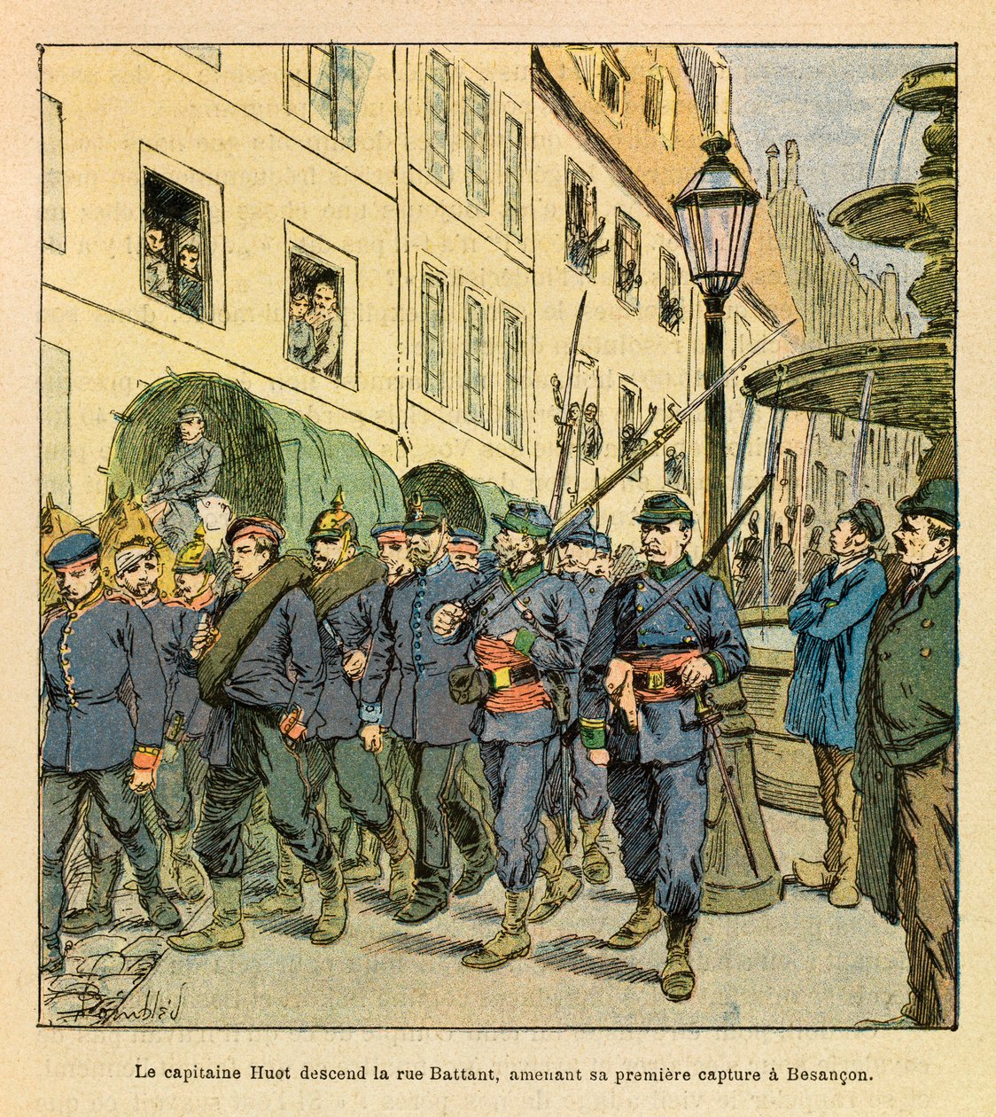 Louis Bombled (1862-1927) tarafından resmedilen Grenest olarak bilinen Eugene Çavuş