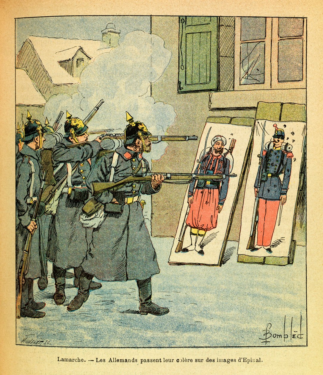 Louis Bombled (1862-1927) (Fransız-Alman Savaşı; 1870-1871 seferi) tarafından resmedilen Grenest olarak bilinen Eugene Çavuş