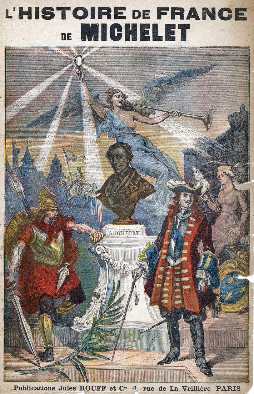 Fransa Tarihi, Michelet, c.1900 (çizim) by Louis Charles Bombled