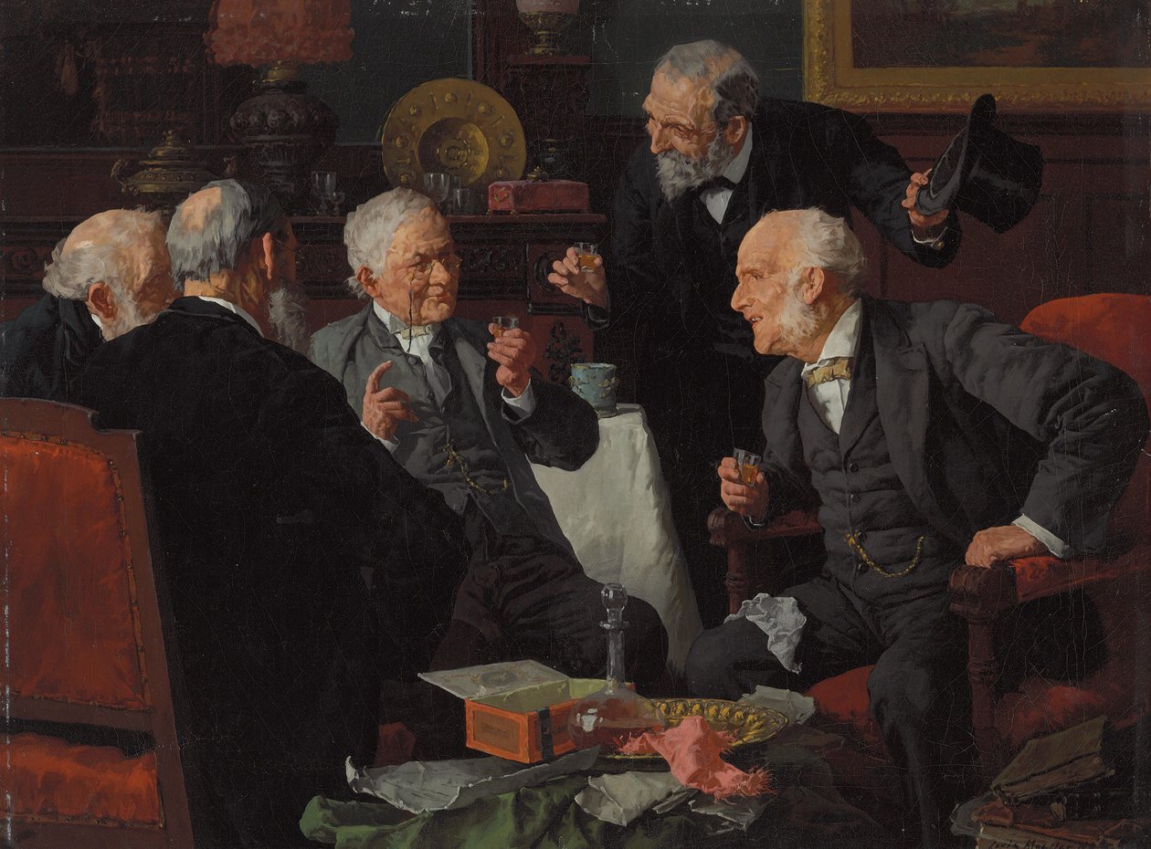 Tost (tuval üzerine yağlı boya) by Louis Charles Moeller