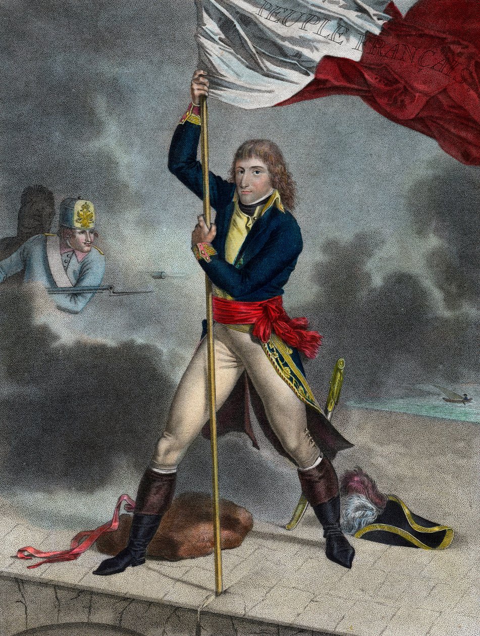 Arcole Köprüsü Savaşı sırasında Napolyon Bonapart (Arcola), Kasım 1796 - Buonaparte General tr İtalya Silahlı Kuvvetleri Komutanı 1796