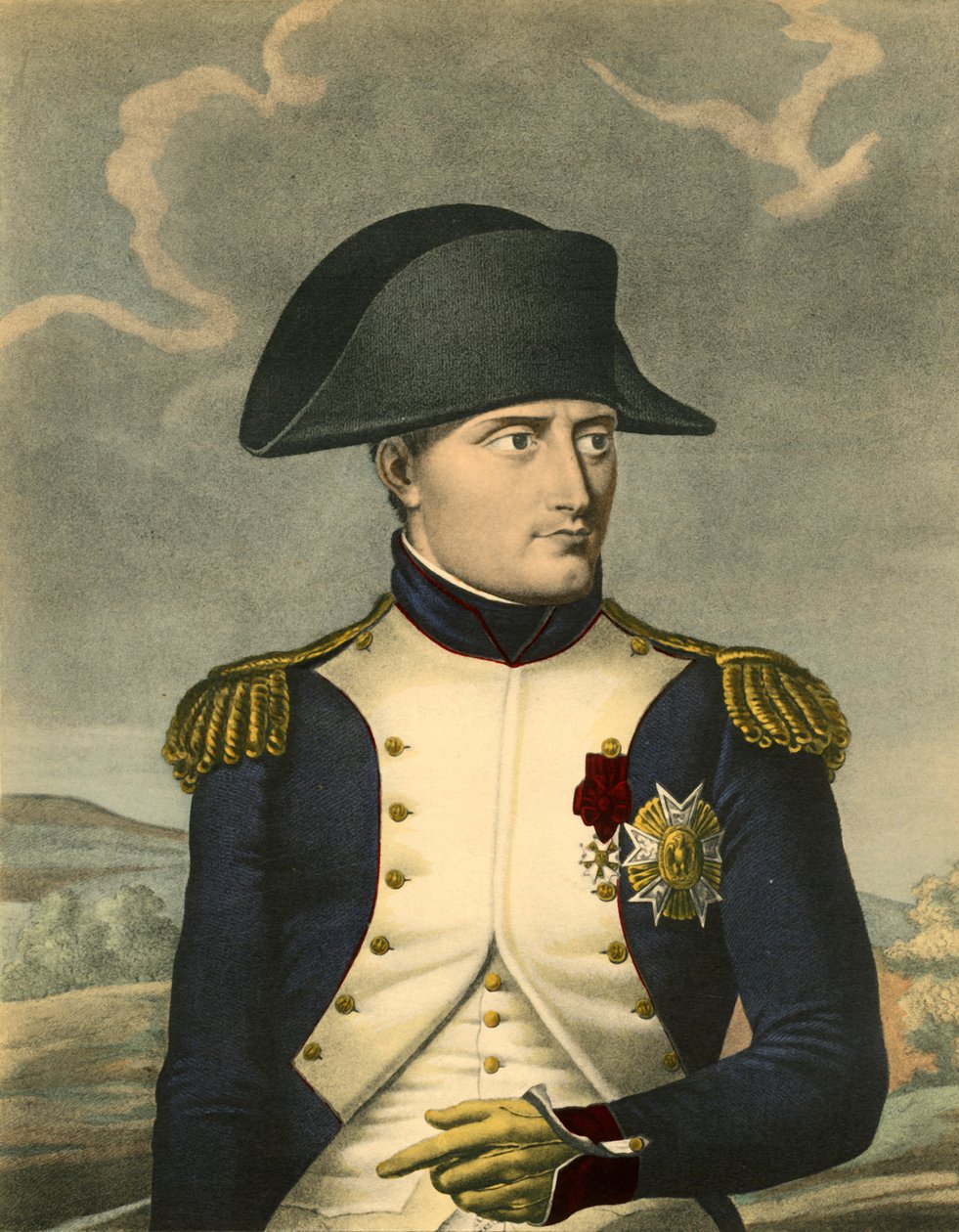 Büyük Napolyon, Fransız İmparatoru, İtalya Kralı, c1806, 1921. by Louis Charles Ruotte