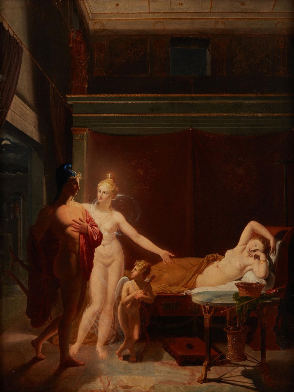 Paris ve Helen Venüs ve Amor, Paris