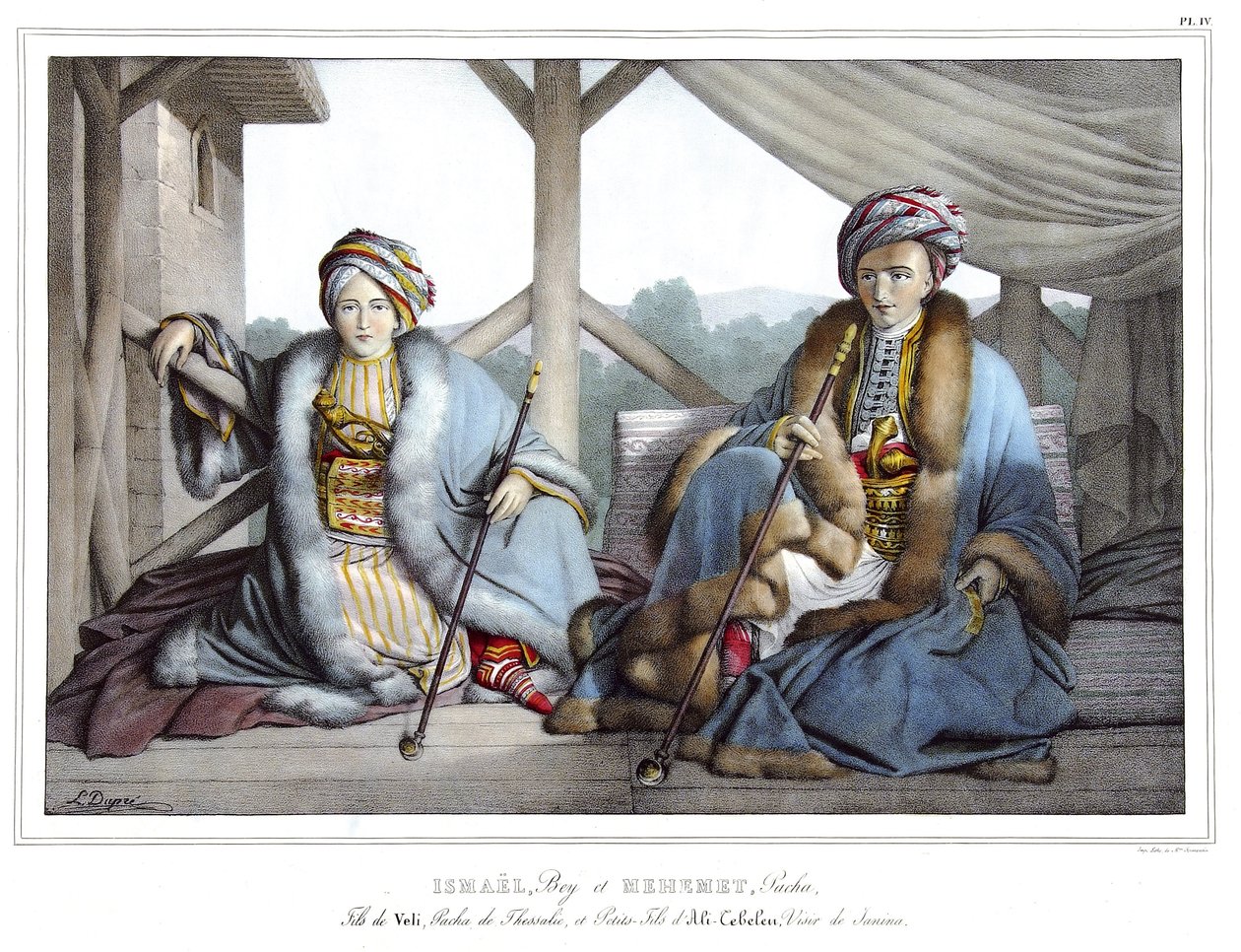 Ismael, Bey ve Veli oğlu Mehemet Paşa, Teselya paşası ve Ali Tebelen