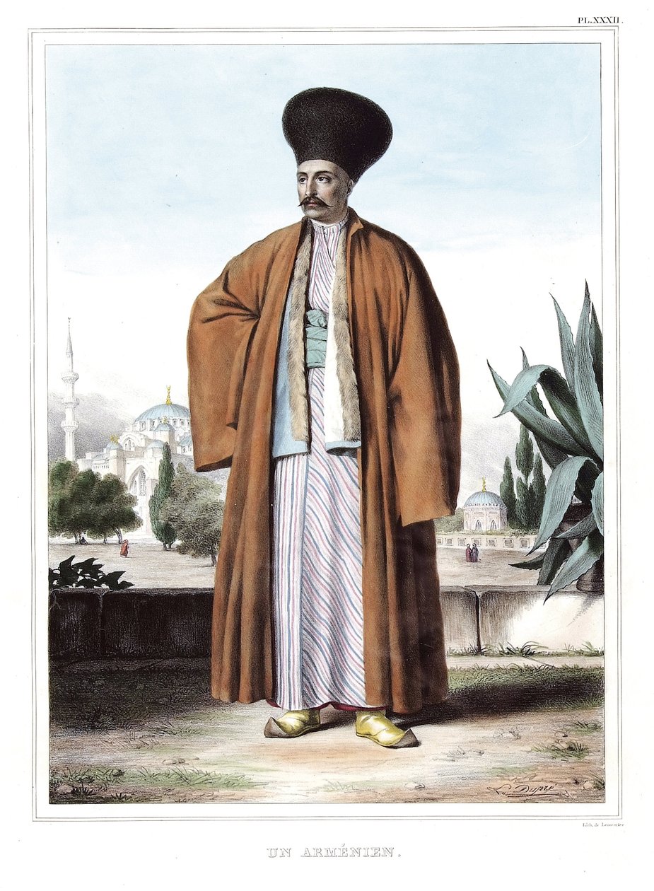 Bir Ermeni. “” Atina ve Konstantinopolis