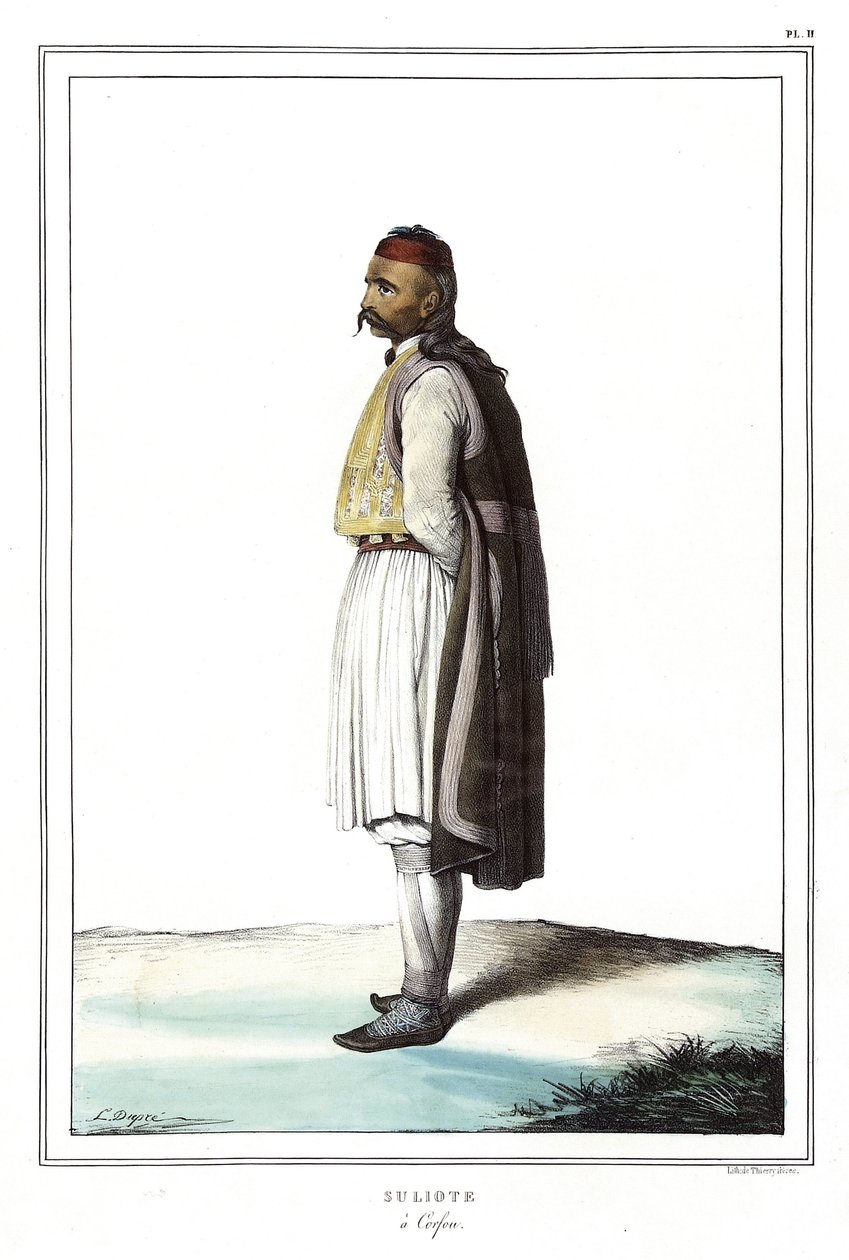 Suliote a Corfu, “” Atina ve Konstantinopolis