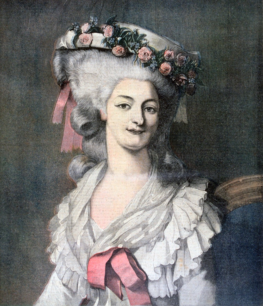 Marie-Louise, Lamballe Prensesi, 1892 by Louis Edouard Rioult
