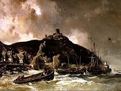 Liman by Louis Eugene Gabriel Isabey