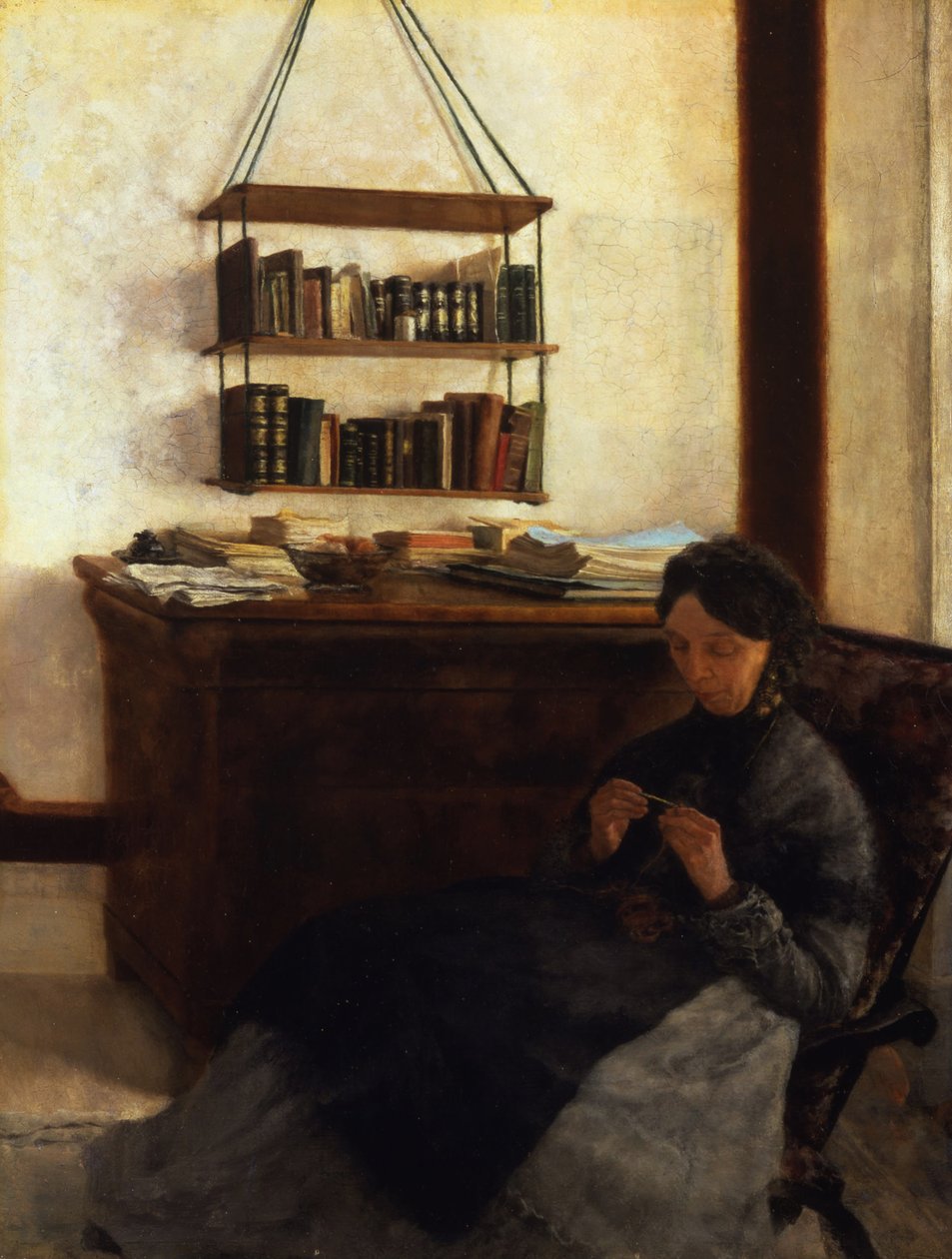 Sanatçıların Annesi, 1877 by Louis Eysen