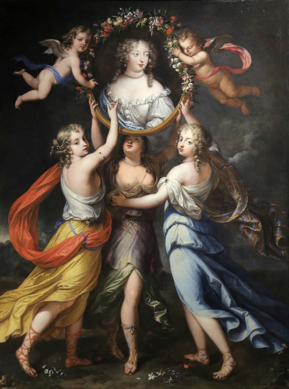 Françoise-Athénaïs de Rochechouart, Marquise de Montespan 1640-1707, 17. Yüzyılın İkinci Yarısı.. by Louis Ferdinand Elle the Younger