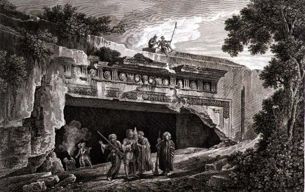 Yahuda Krallarının Kabir Anıtı, Tillard tarafından kazınmış bir 