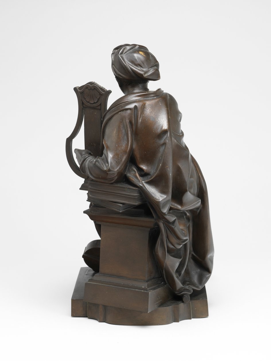 Apollo olarak George Frideric Handel by Louis Francois (after) Roubiliac