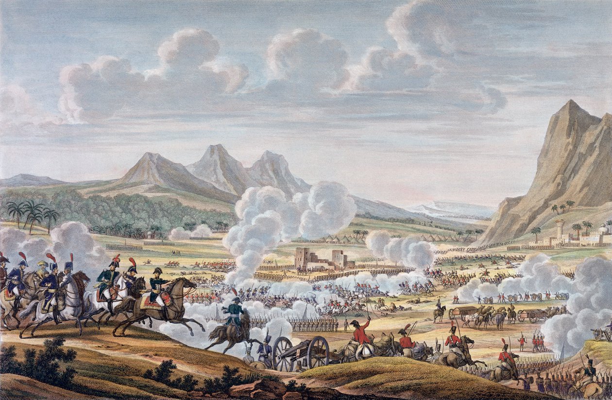 Tabor Dağı Savaşı, 27 Ventose, Yıl 7 17 Şubat 1799. by Louis Francois Couche