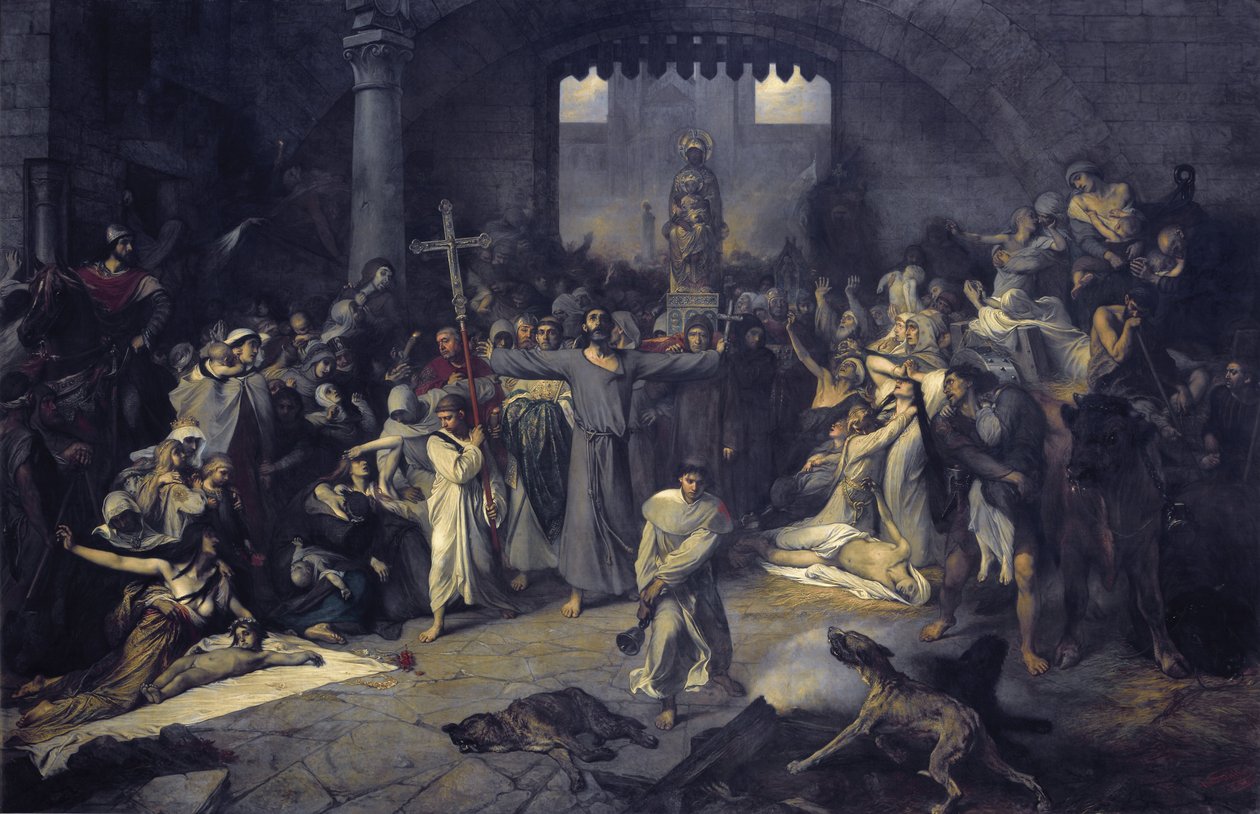 1095'te Tournai'deki veba by Louis Galarn