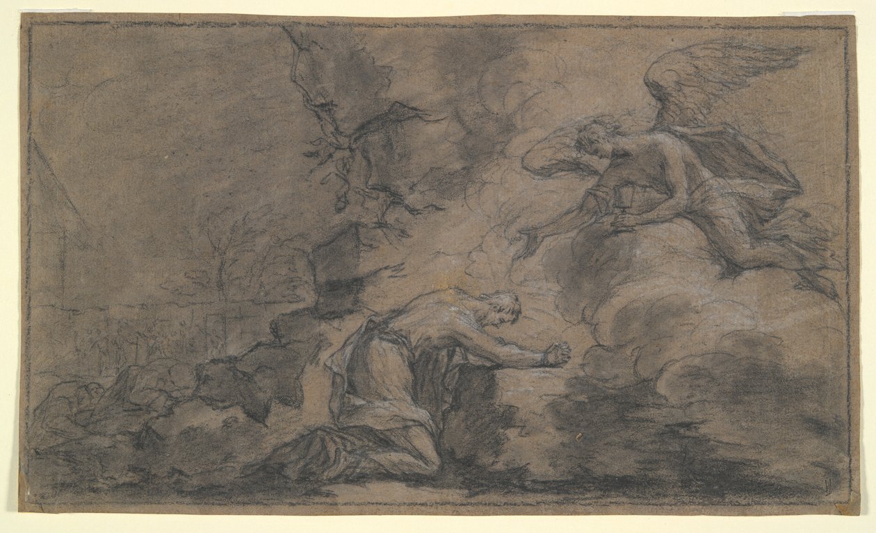 Getsemani Bahçesindeki İsa (Christ au Jardin) by Louis Galloche
