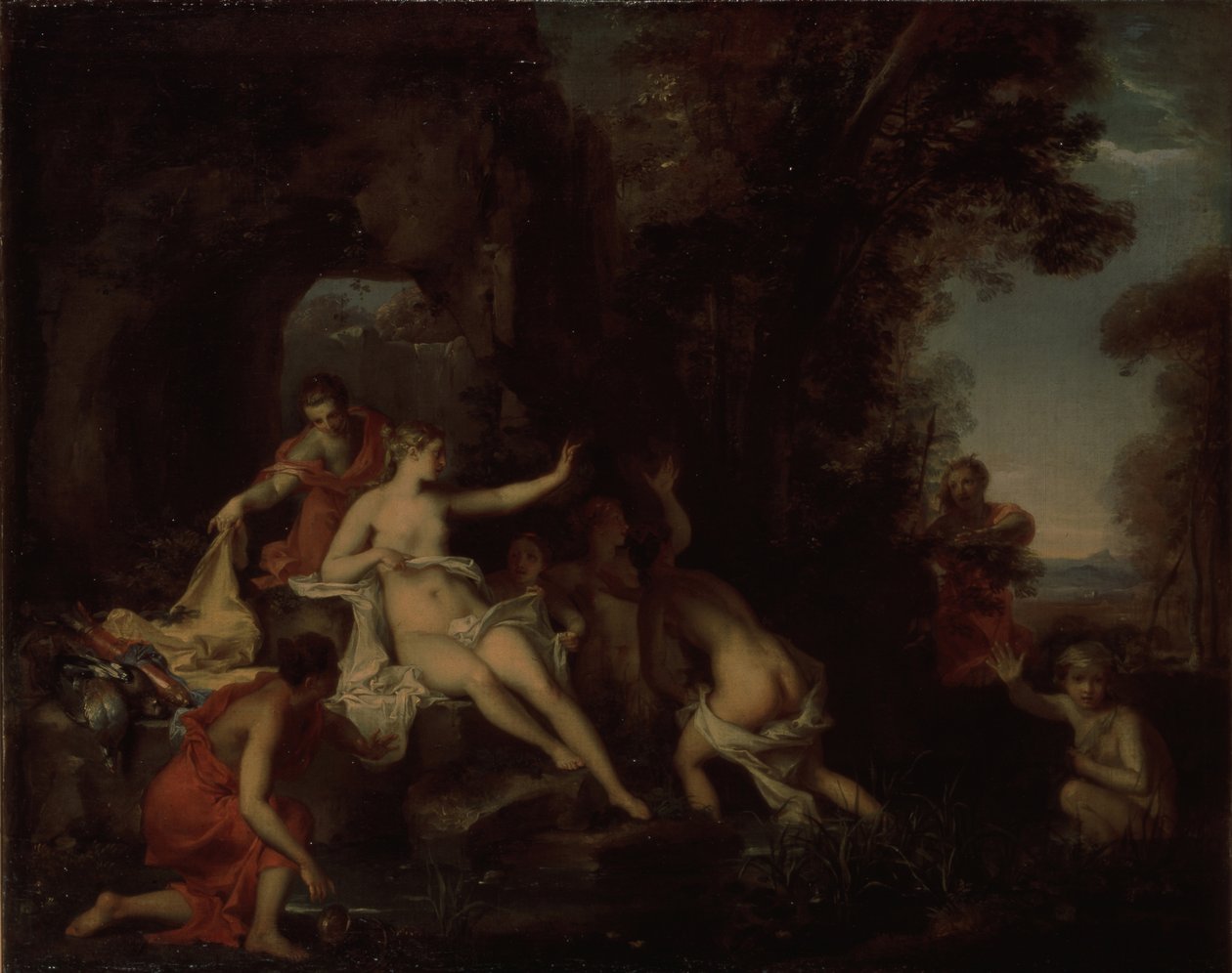Diana ve Aktaeon by Louis Galloche