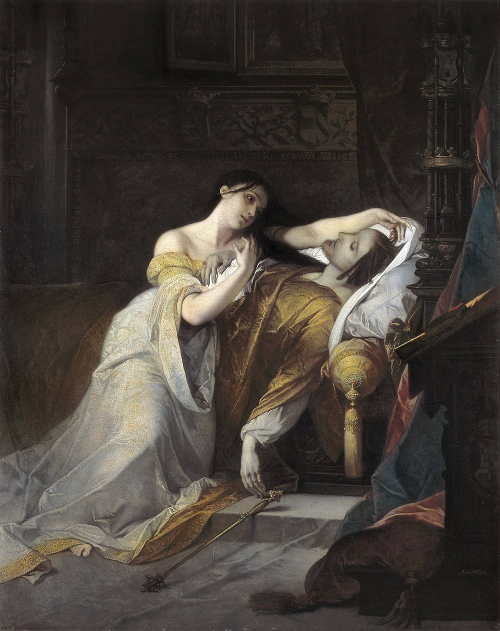 Kastilyalı Joan I, Habsburglu Philip'in karısı Joan the Mad (Juana la loca) adını verdi. by Louis Galue