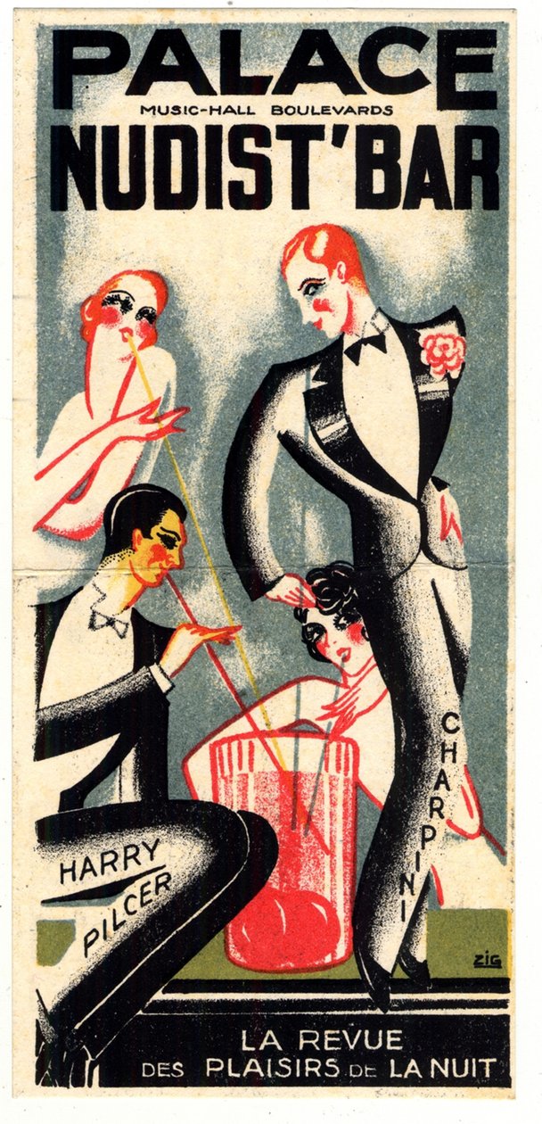 Saray Çıplaklar Barı by Louis Gaudin Zig
