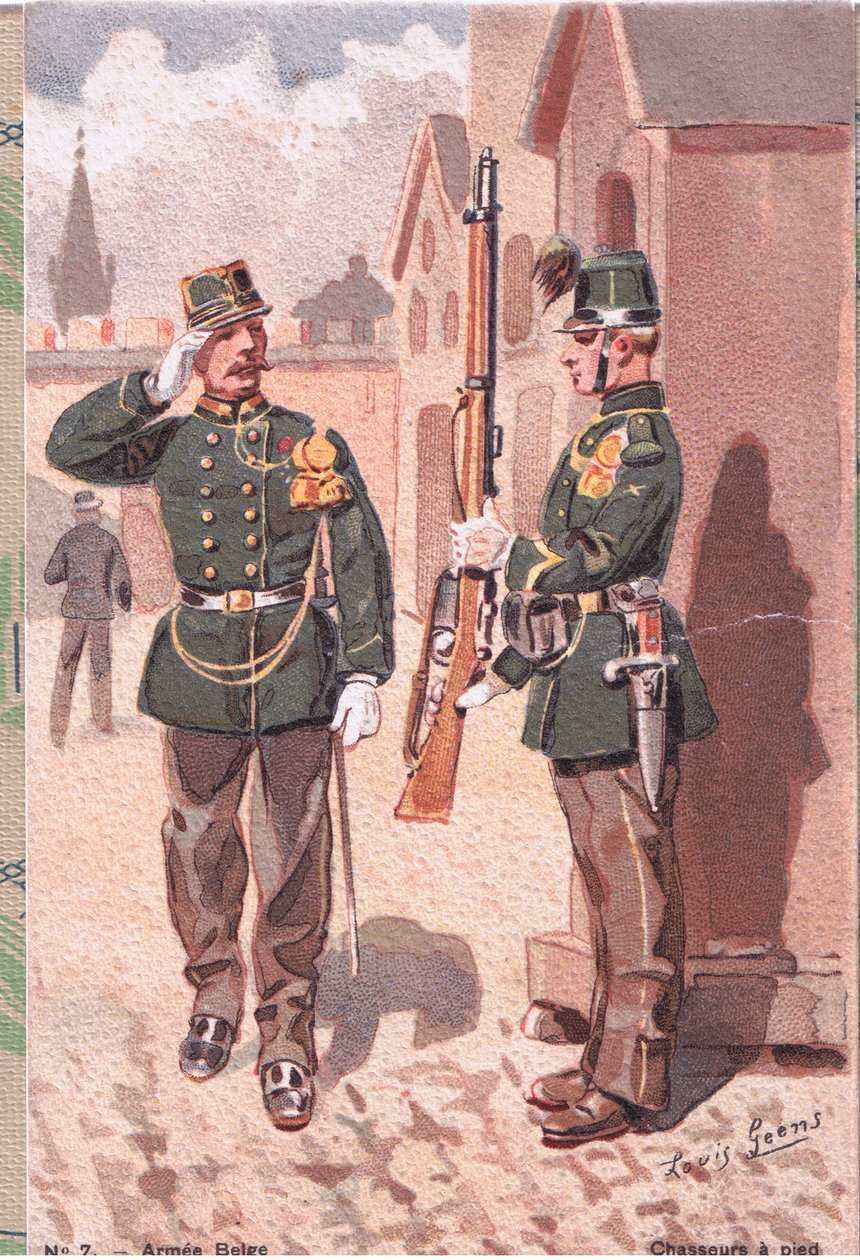 Yaya Avcılar, Kartpostal by Louis Geens