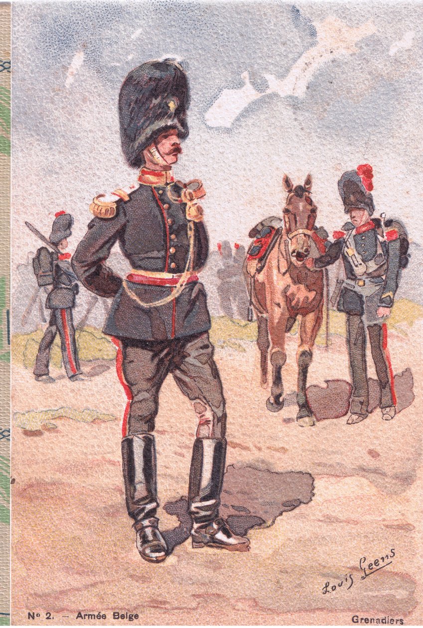 Grenadiers, Kartpostal, 1920