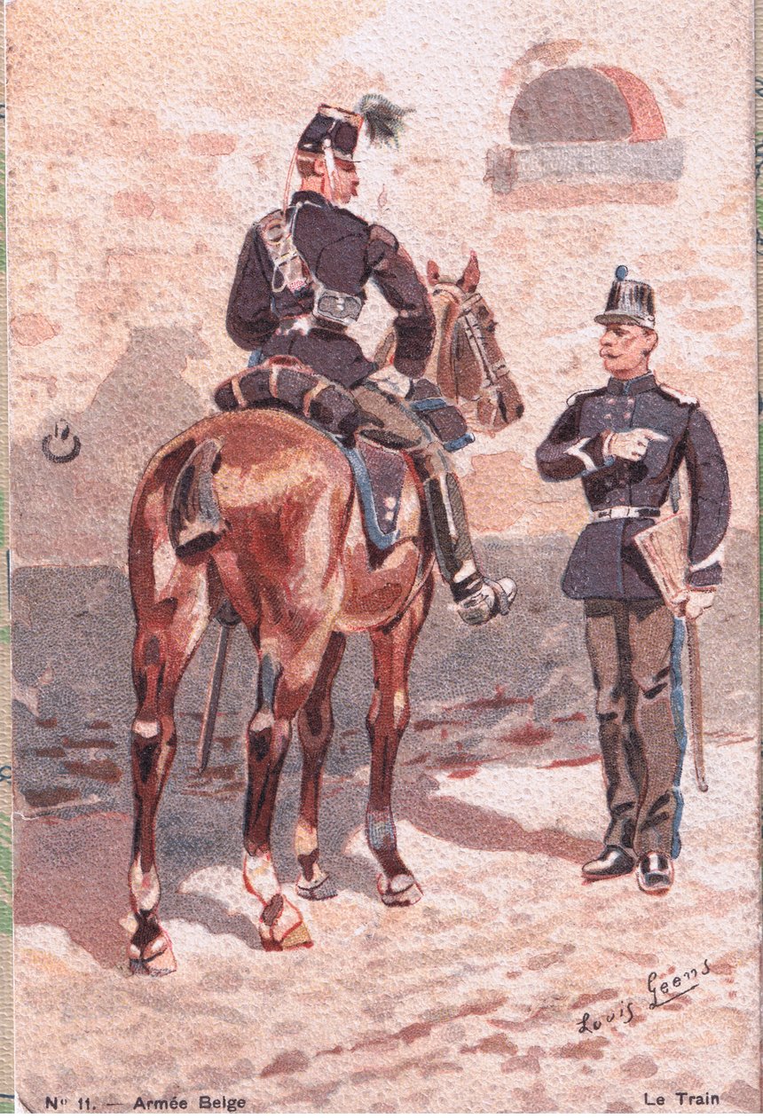 La Tren, Kartpostal, 1920